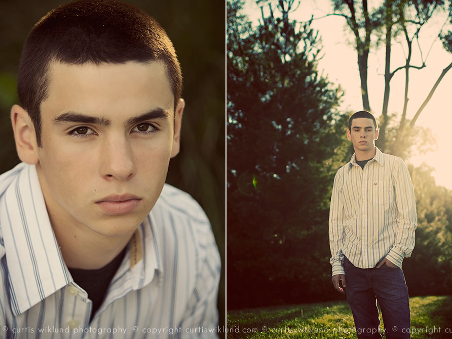artistic guy senior pictures in michigan