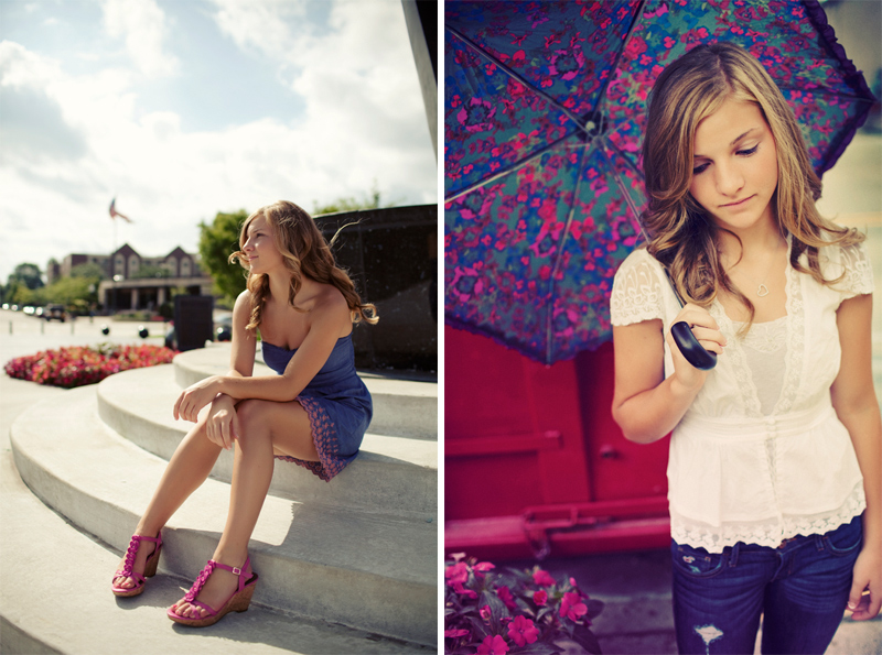 creative senior portraits michigan