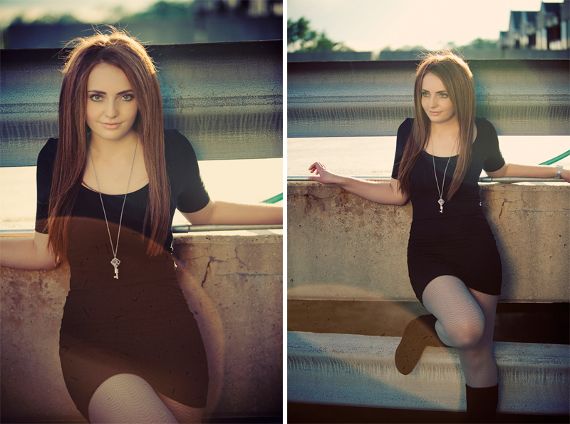 Artsy Outdoor Senior Girl Picture Pose Ideas