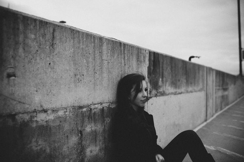 Urban Creative Senior Picture Girl Shoot