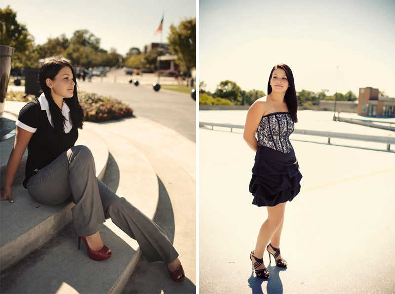 girl senior pictures poses