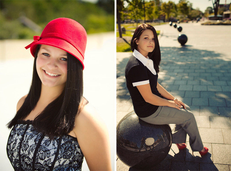 outdoor senior portraits mi