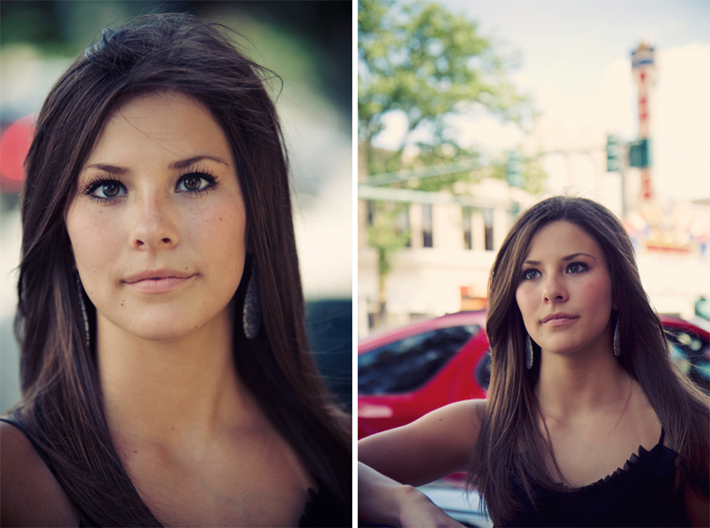 Downtown Birmingham Girl Senior Pic Photoshoot