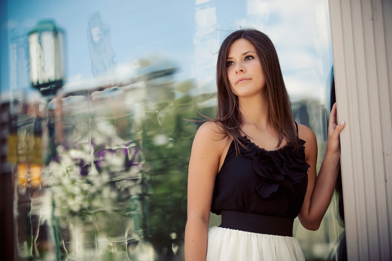 Fashion Inspired High School Senior Portraits in Michigan