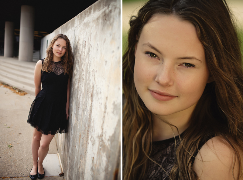 Urban Senior Girl 2012 Photo Shoot in Michigan