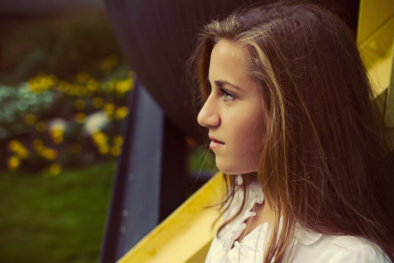 artistic michigan senior photography