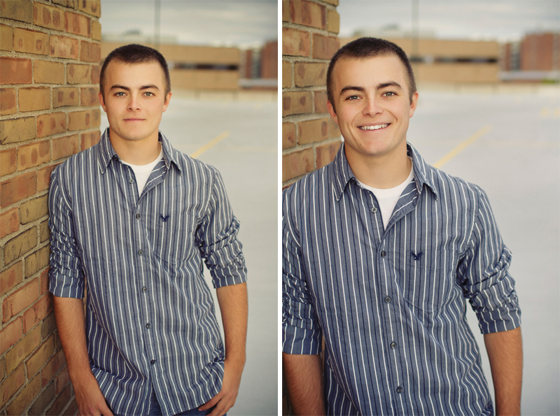 Outdoor Boy Senior Pics in Birmingham