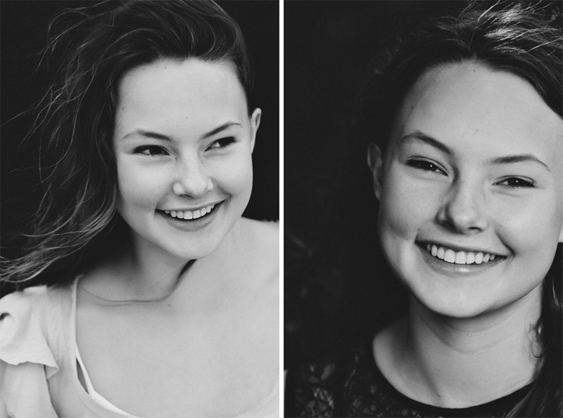 Model Senior Girl Portrait Shoot in Birmingham, MI