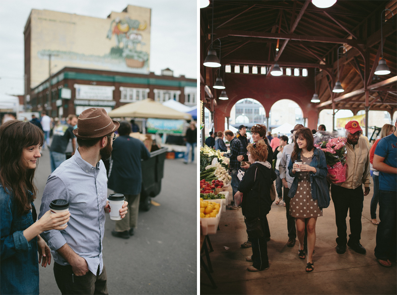 Artsy Engagement Pics in Detroit, MI by Birmingham Photographers