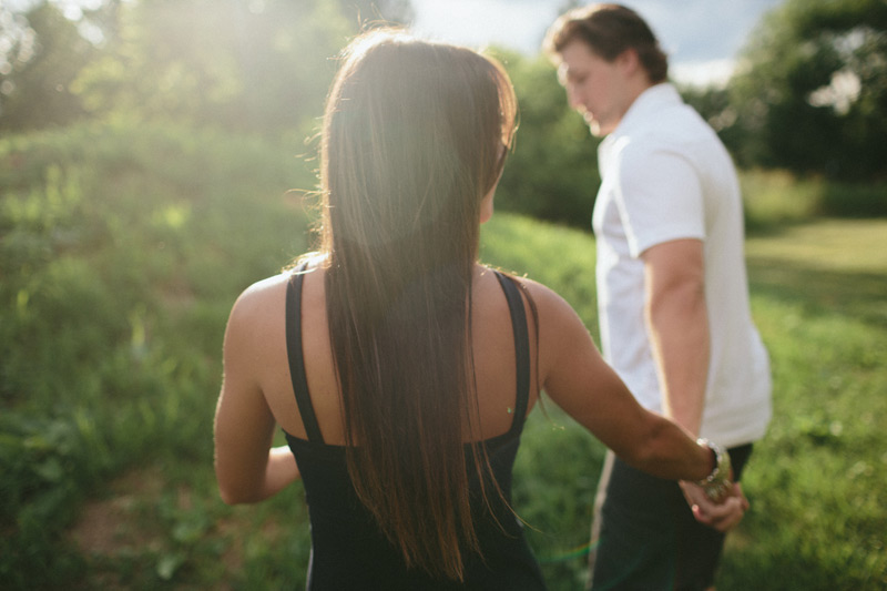 Artsy Engagement Pictures Rochester MI
